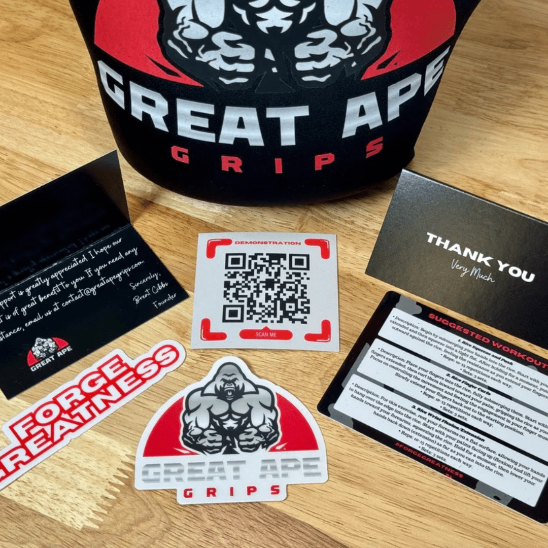 GREAT APE GRIPS - BLACK