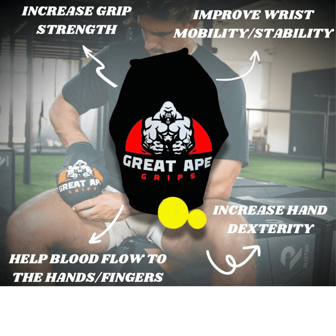 GREAT APE GRIPS - BLACK