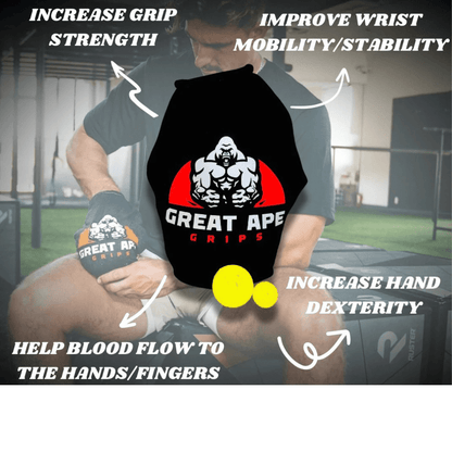 GREAT APE GRIPS - BLACK